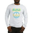 thumbnail image 1 of CafePress - No War In Ukraine Support Amer Long Sleeve T Shirt - Unisex Cotton Long Sleeve T-Shirt, 1 of 4