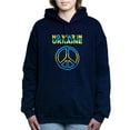 thumbnail image 1 of CafePress - No War In Ukraine Support American Ukra Sweatshirt - Pullover Hoodie, Classic & Comfortable Hooded Sweatshirt, 1 of 4
