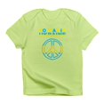 thumbnail image 1 of CafePress - No War In Ukraine Support American Ukraini T Shirt - Infant T-Shirt, 1 of 4