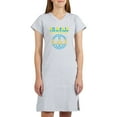 thumbnail image 1 of CafePress - No War In Ukraine Support American Ukraini T Shirt - Women's Nightshirt, 1 of 4