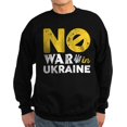 thumbnail image 1 of CafePress - No War In Ukraine Sweatshirt (Dark) - Classic Crew Neck Sweatshirt, 1 of 4