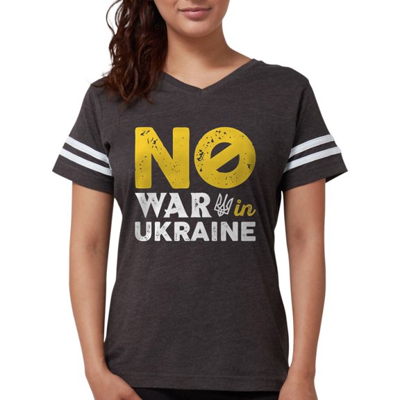 CafePress - No War In Ukraine - Womens Football Shirt