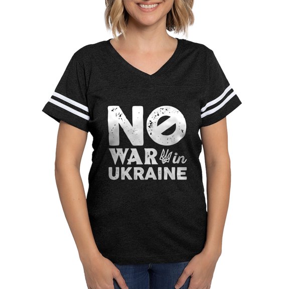 CafePress - No War In Ukraine - Womens Football Shirt