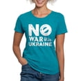 thumbnail image 1 of CafePress - No War In Ukraine Womens Tri Blend T Shirt - Womens Tri-blend T-Shirt, 1 of 4
