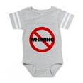 thumbnail image 1 of CafePress - No Whining Sign - Cute Infant Baby Football Bodysuit, 1 of 3
