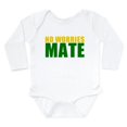 thumbnail image 1 of CafePress - No Worries Mate Body Suit - Long Sleeve Cotton Baby Bodysuit, 1 of 4