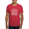 thumbnail image 1 of CafePress - No Wrongness Men's Value T Shirt - Men's Classic Graphic Cotton T-Shirt, 1 of 4