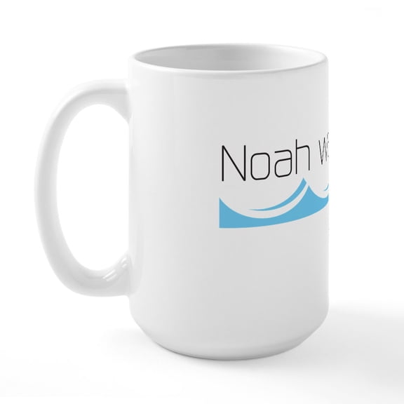CafePress - Noah Large Mug - 15 oz Ceramic Large White Novelty Mug
