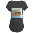 thumbnail image 1 of CafePress - Noah's Ark Dark Maternity T Shirt - Maternity Dark T-Shirt, 1 of 3