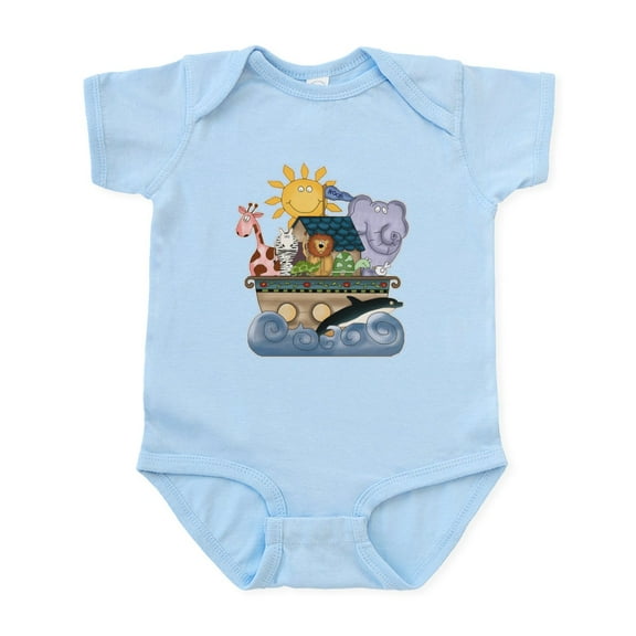 CafePress - Noah's Ark Infant Bodysuit - Baby Light Bodysuit, Size Newborn - 24 Months