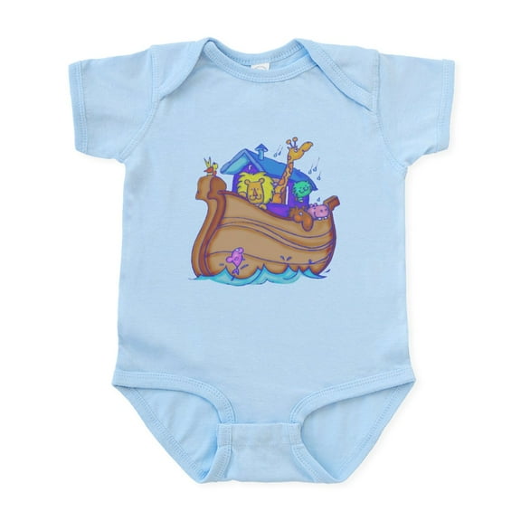 CafePress - Noahs Ark Infant Bodysuit - Baby Light Bodysuit, Size Newborn - 24 Months