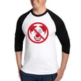 thumbnail image 1 of CafePress - Noclowns Baseball Jersey - Cotton Baseball Jersey, 3/4 Raglan Sleeve Shirt, 1 of 4