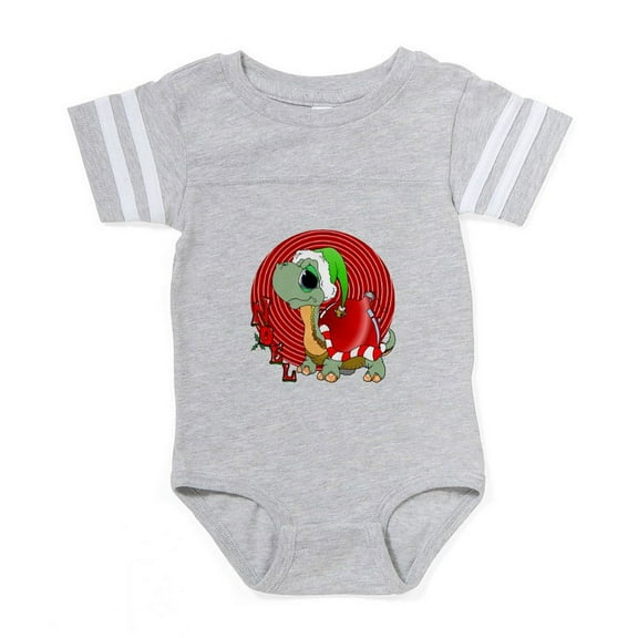 CafePress - Noel Turtle - Cute Infant Baby Football Bodysuit