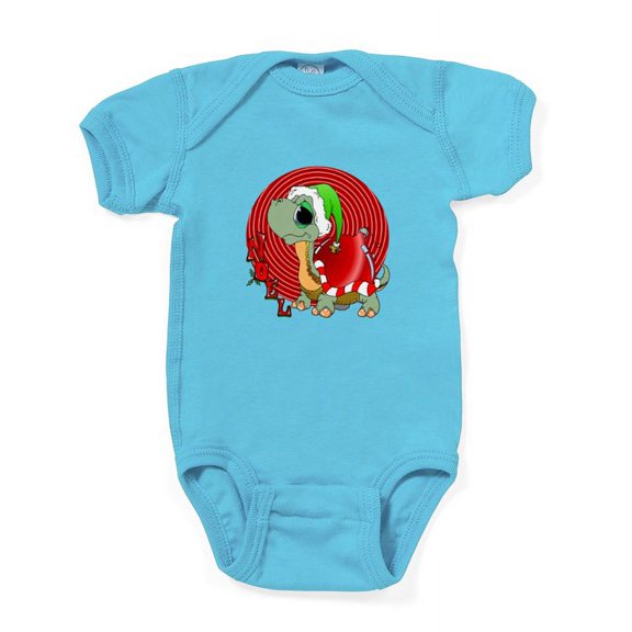 CafePress - Noel Turtle - Cute Infant Bodysuit Baby Romper - Size Newborn - 24 Months