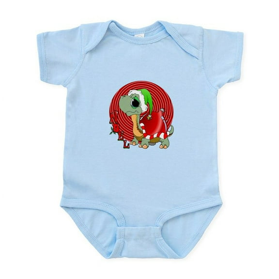 CafePress - Noel Turtle Infant Bodysuit - Baby Light Bodysuit, Size Newborn - 24 Months
