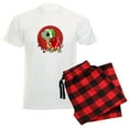 thumbnail image 1 of CafePress - Noel Turtle Pajamas - Men's Light Loose Fit Cotton Pajama Set, 1 of 7