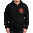 thumbnail image 1 of CafePress - Noel Turtle Zip Hoodie - Zip Hoodie, Classic Hooded Sweatshirt with Metal Zipper, 1 of 4