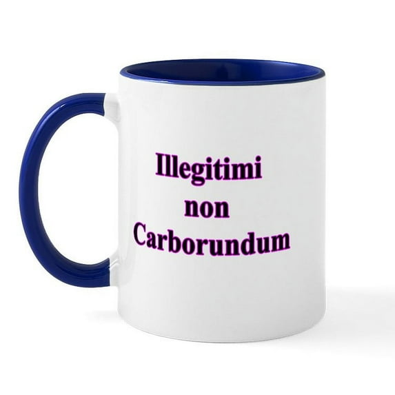 CafePress - Non Carborundum Mug - 11 oz Ceramic Mug - Novelty Coffee Tea Cup