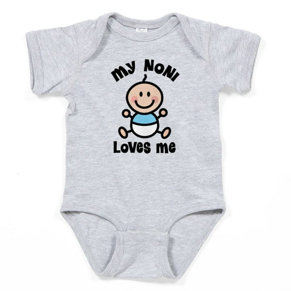 CafePress - Noni Loves Me Infant Bodysuit - Cute Infant Bodysuit Baby Romper - Size Newborn - 24 Months