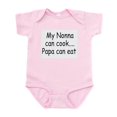 thumbnail image 1 of CafePress - Nonna Can Cook Papa Can Eat Infant Bodysuit - Baby Light Bodysuit, Size Newborn - 24 Months, 1 of 4