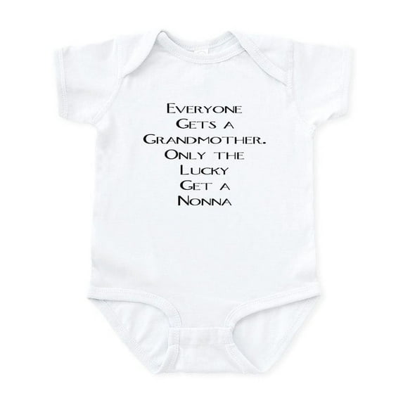 CafePress - Nonna Infant Bodysuit - Baby Light Bodysuit, Size Newborn - 24 Months