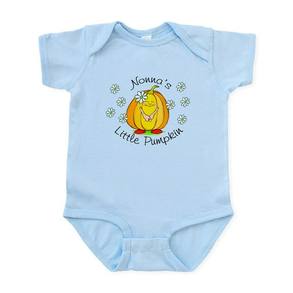 CafePress - Nonna's Little Pumpkin Infant Bodysuit - Baby Light Bodysuit, Size Newborn - 24 Months