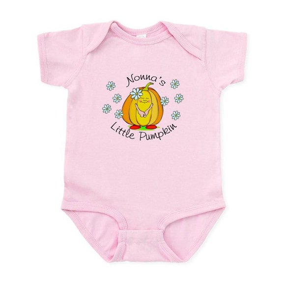 CafePress - Nonna's Little Pumpkin Infant Bodysuit - Baby Light Bodysuit, Size Newborn - 24 Months