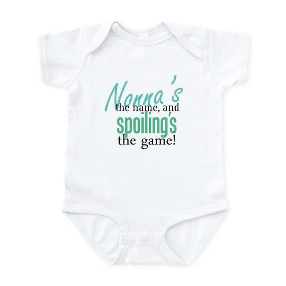 CafePress - Nonna's The Name! Infant Bodysuit - Baby Light Bodysuit, Size Newborn - 24 Months
