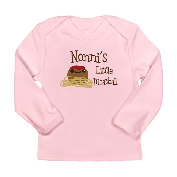 CafePress - Nonni's Little Meatball Long Sleeve T Shirt - Long Sleeve Infant T-Shirt
