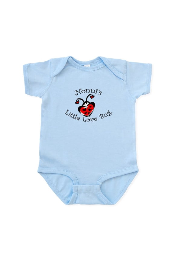 - Nonni's Love Bug Ladybug Infant Bodysuit - Baby Light Bodysuit, Size Newborn - 24 Months