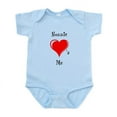 thumbnail image 1 of CafePress - Nonnie Loves Me Body Suit - Baby Light Bodysuit, Size Newborn - 24 Months, 1 of 4