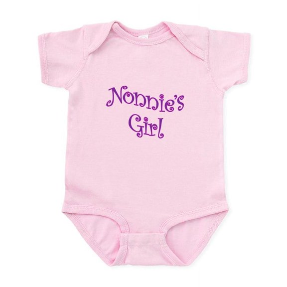 CafePress - Nonnie's Girl Infant Bodysuit - Baby Light Bodysuit, Size Newborn - 24 Months