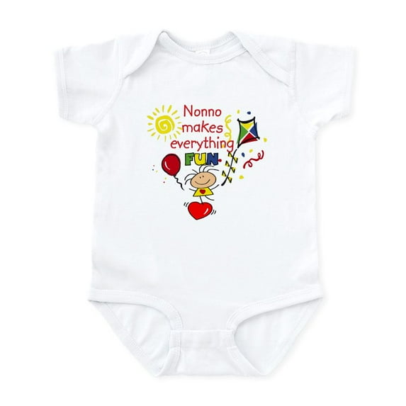 CafePress - Nonno Fun Girl Infant Bodysuit - Baby Light Bodysuit, Size Newborn - 24 Months