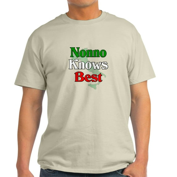 CafePress - Nonno Knows Best Light T Shirt - Men's Classic Graphic T-Shirt