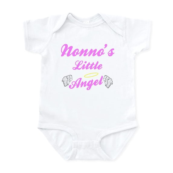 CafePress - Nonno's Angel (Girl) Infant Bodysuit - Baby Light Bodysuit, Size Newborn - 24 Months