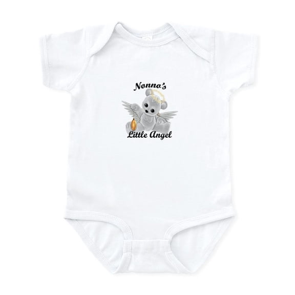 CafePress - Nonno's Little Angel Infant Bodysuit - Baby Light Bodysuit, Size Newborn - 24 Months