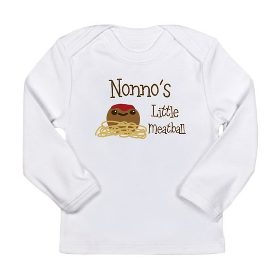 CafePress - Nonno's Little Meatball Long Sleeve T Shirt - Long Sleeve Infant T-Shirt