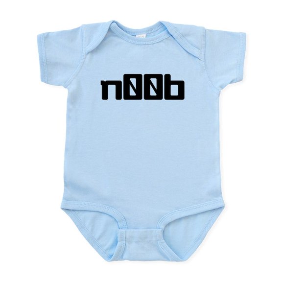 CafePress - Noob Infant Bodysuit - Baby Light Bodysuit, Size Newborn - 24 Months