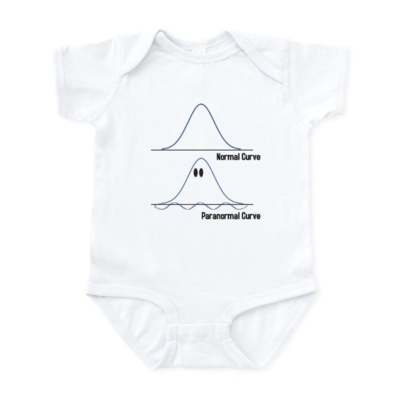 CafePress - Normal Paranormal Infant Bodysuit - Baby Light Bodysuit, Size Newborn - 24 Months