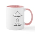 thumbnail image 1 of CafePress - Normal Vs Paranormal Distribution Mugs - 11 oz Ceramic Mug - Novelty Coffee Tea Cup, 1 of 4