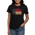 thumbnail image 1 of CafePress - North Carolina Flag Women's Dark T Shirt - Women's Traditional Fit Dark T-Shirt, 1 of 4