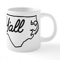 thumbnail image 1 of CafePress - North Carolina Y'all - 20 Oz White Ceramic Mega Mug, 1 of 5