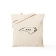 thumbnail image 1 of CafePress - North Carolina Y'all Tote Bag - Unisex Canvas Tote Bag, Beige, 1-Piece, 1 of 6