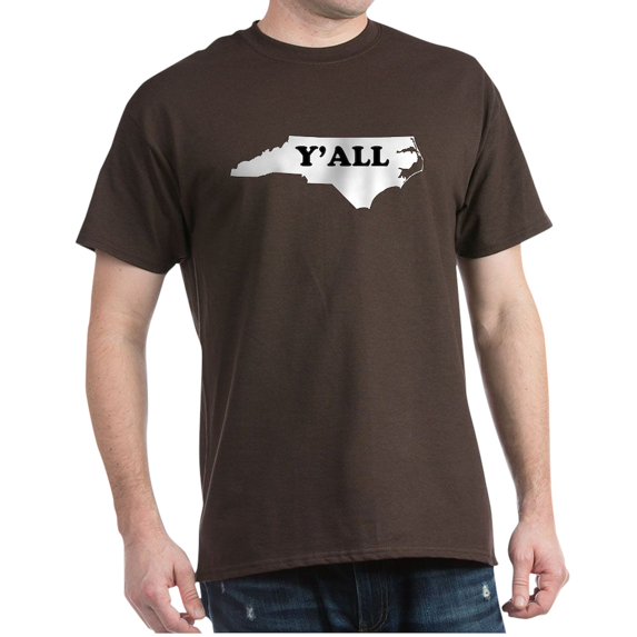 CafePress - North Carolina Yall T Shirt - Men's Classic Graphic Cotton T-Shirt