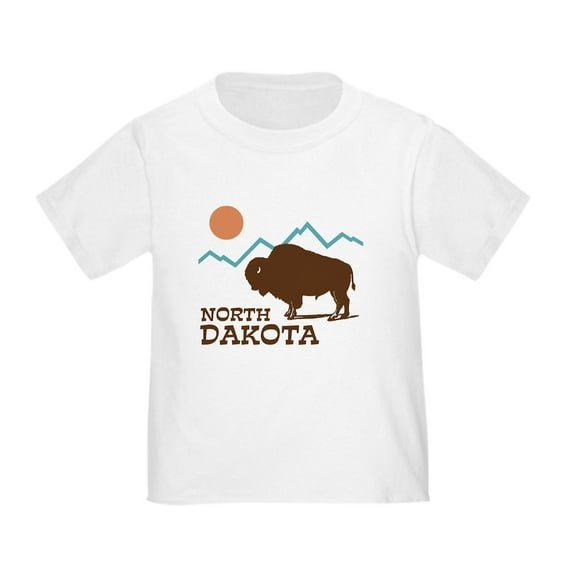 CafePress - North Dakota Toddler T Shirt - Cute Toddler T-Shirt, 100% Cotton