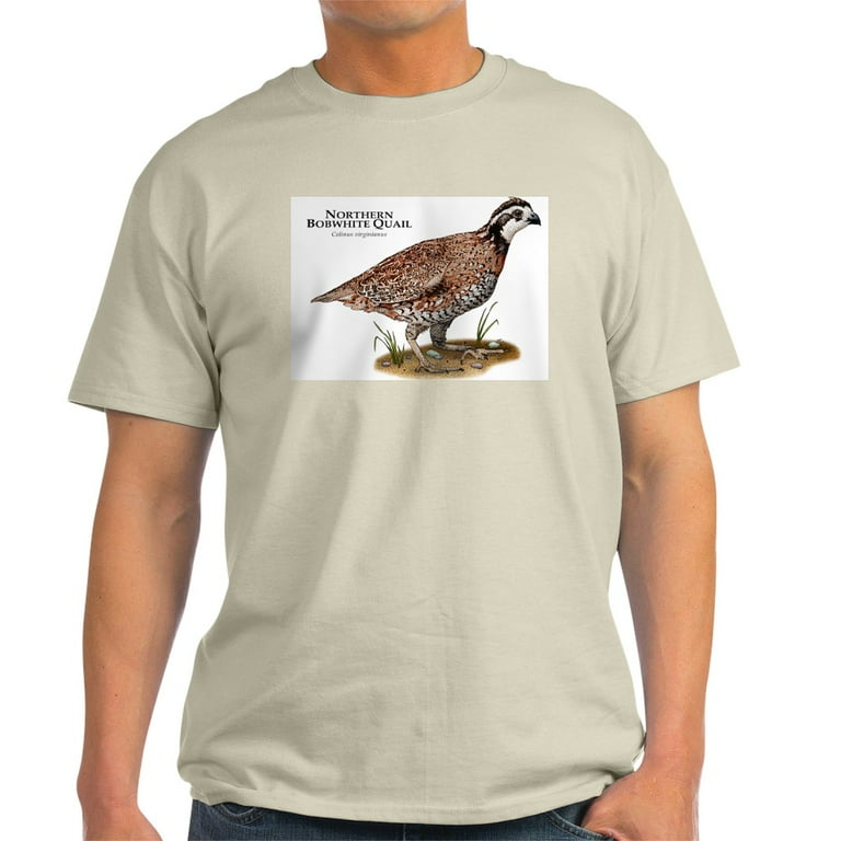 CafePress Northern Bobwhite Quail Light T Shirt Men's Classic