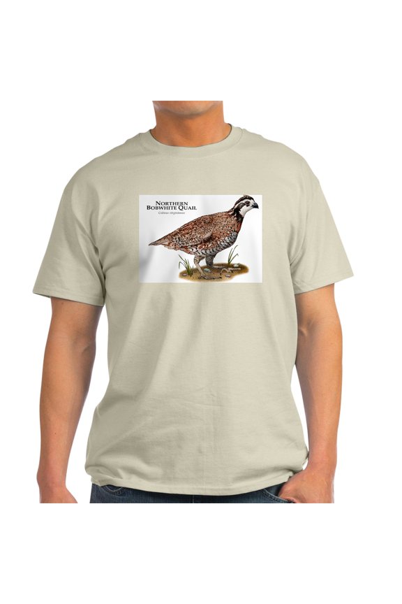 - Northern Bobwhite Quail Light T Shirt - Men's Classic Graphic T-Shirt