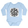 thumbnail image 1 of CafePress - Northwest Indian Folkart Body Suit - Long Sleeve Cotton Baby Bodysuit, 1 of 4