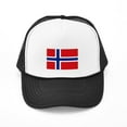 thumbnail image 1 of CafePress - Norway Flag - Adjustable Unisex Printed Trucker Hat with Mesh Back, 1 of 8
