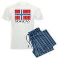 thumbnail image 1 of CafePress - Norway Flag Men's Light Pajamas - Men's Light Loose Fit Cotton Pajama Set, 1 of 7